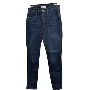 Anthropologie Madewell 10" High- Rise Skinnny Jeans Size 28